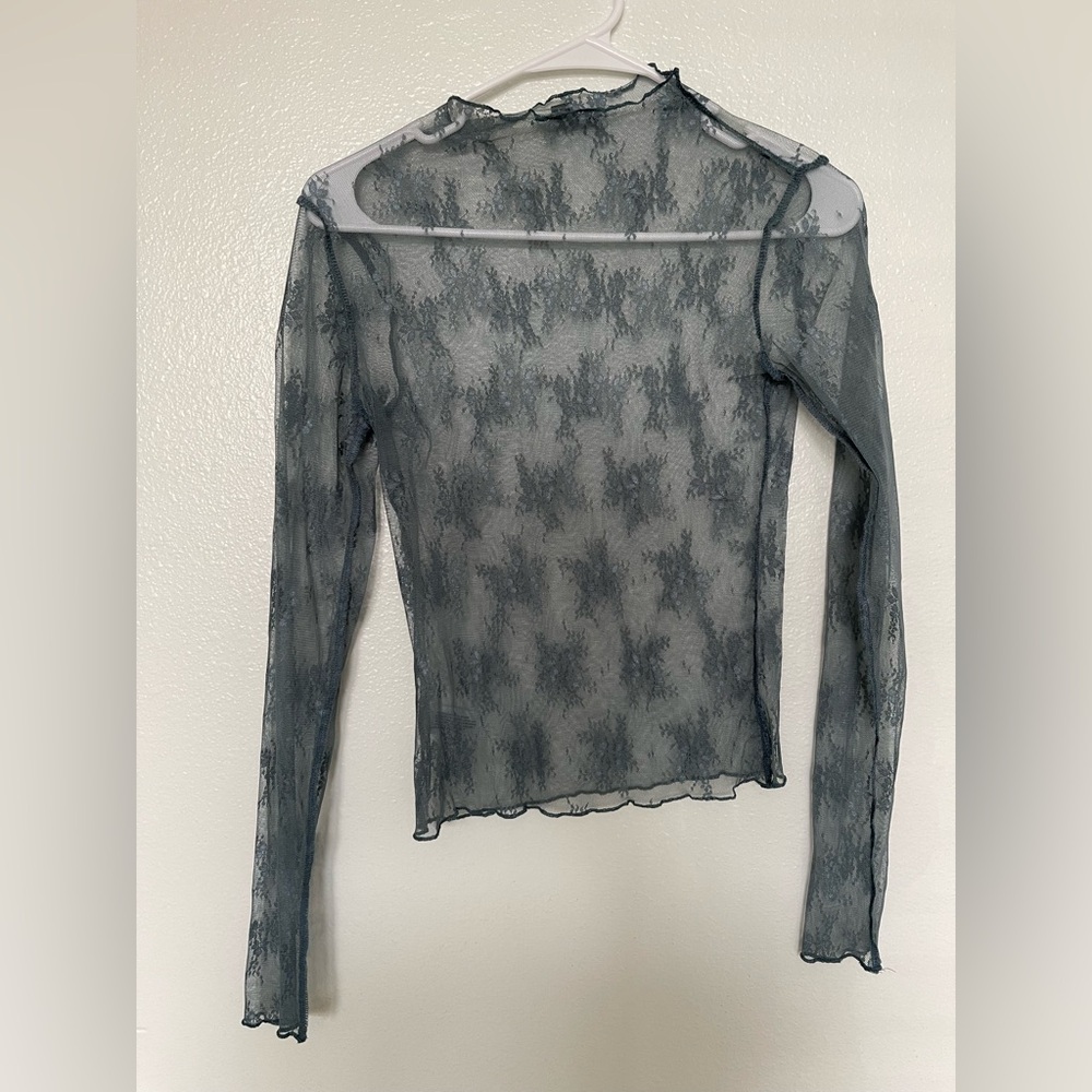 Wild Fable Sheer Lace Blouse